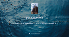 Desktop Screenshot of iris-bebensee.de